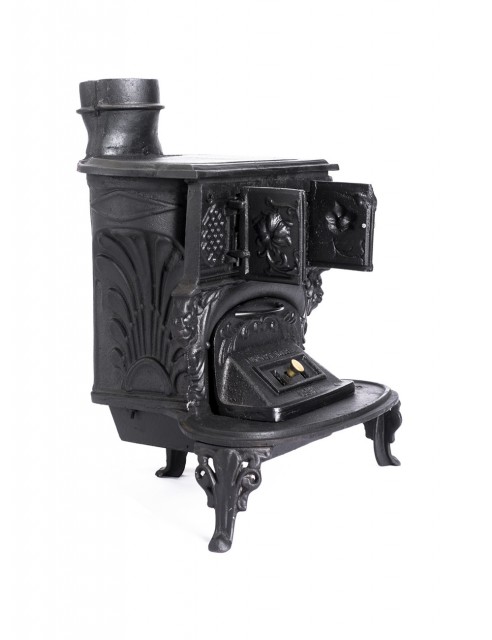 Chimenea a Leña en Hiero Fundido Andina