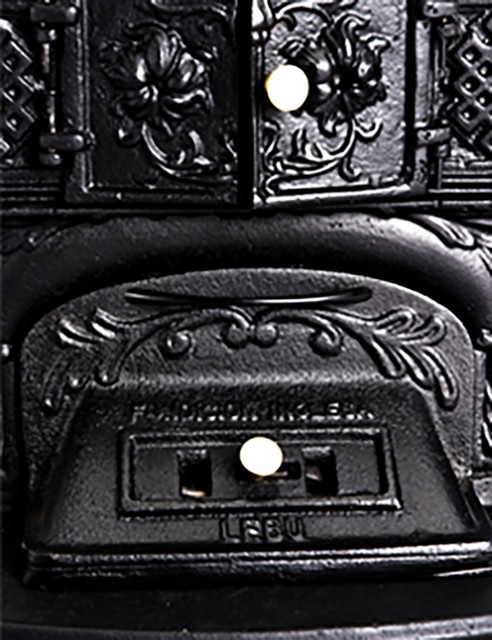 Chimenea a Leña en Hiero Fundido Andina