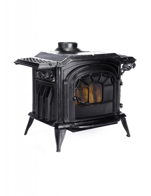 Chimenea a Leña en Hiero Fundido Canadiense