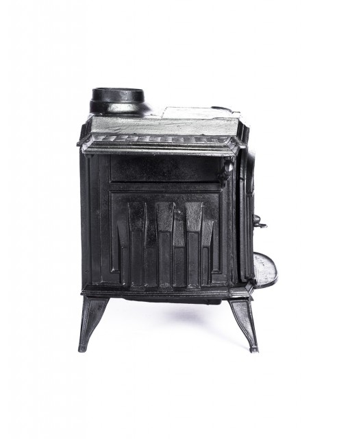 Chimenea a Leña en Hiero Fundido Canadiense