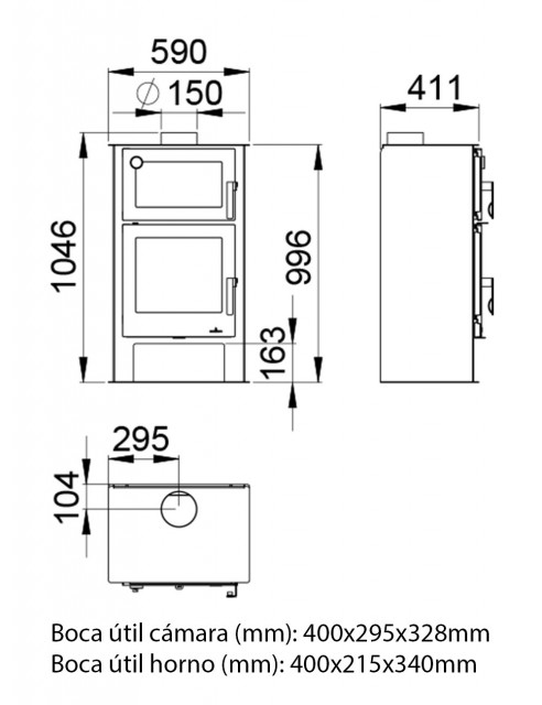 Chimenea y Horno a Leña Bronpi  Gijon-H