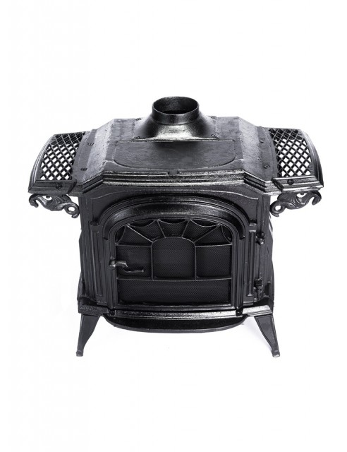 Chimenea a Leña en Hiero Fundido Canadiense