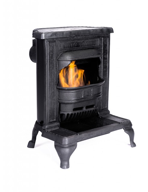 Chimenea a Leña en Hierro Fundido Francesa