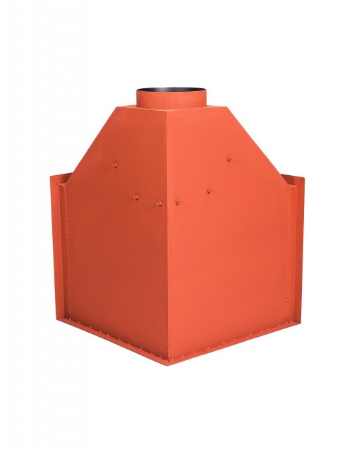 Hogar para Chimenea a Leña Esquinero Clásico Mediano