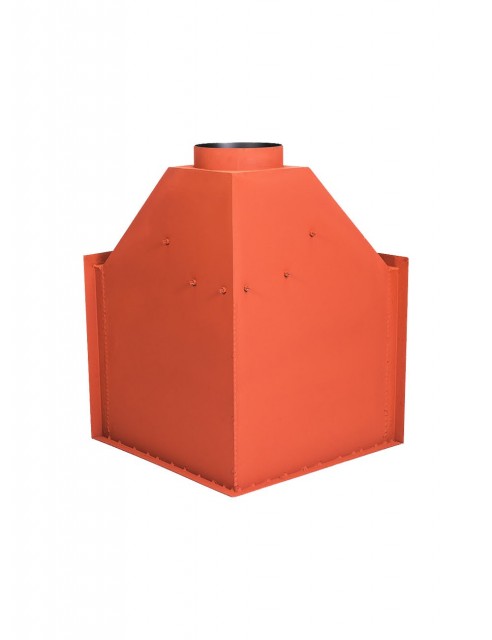 Hogar para Chimenea a Leña Esquinero Clásico Pequeño