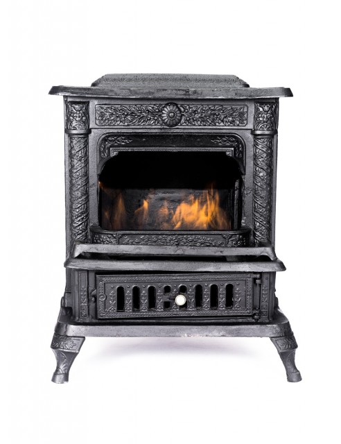 Chimenea a Leña en Hierro Fundido Inglesa