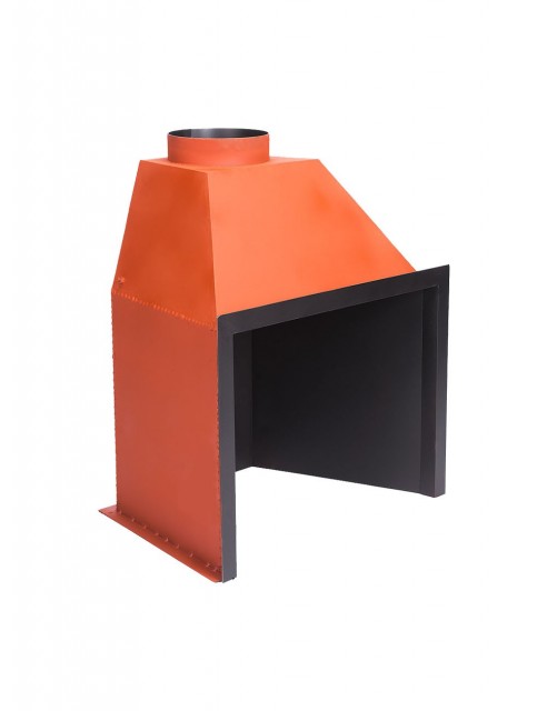 Hogar para Chimenea a Leña Frontal Clásico Pequeño