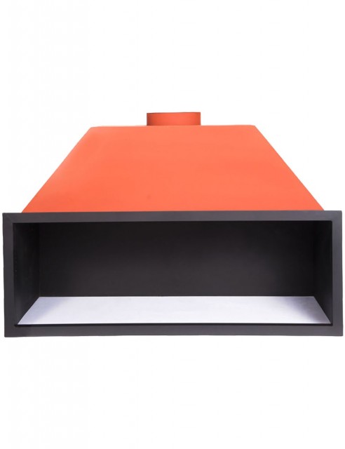 Hogar para Chimenea a Leña Frontal Loft Extra Grande 3