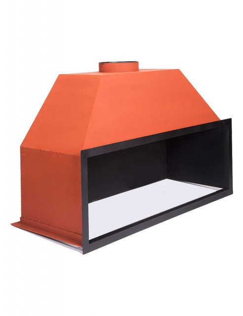 Hogar para Chimenea a Leña Frontal Loft Extra Grande 3