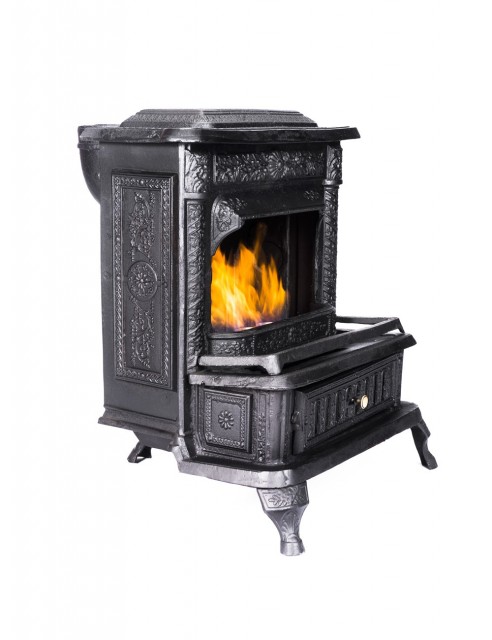 Chimenea a Leña en Hierro Fundido Inglesa