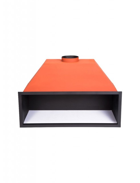 Hogar para Chimenea a Leña Frontal Loft Extra Grande 1