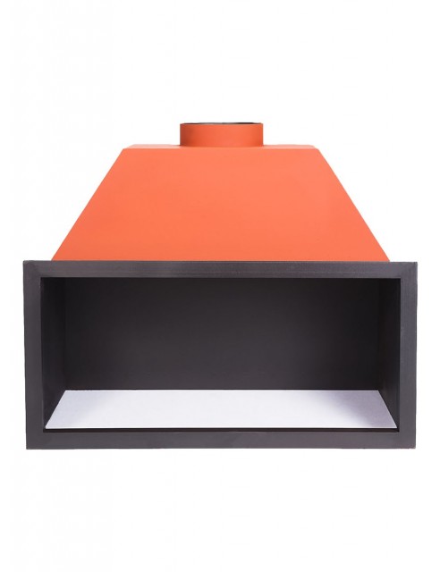 Hogar para Chimenea a Leña Frontal Loft Grande