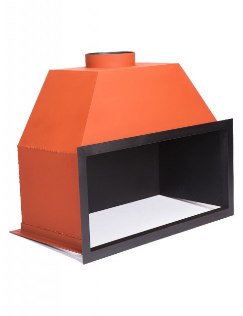 Hogar para Chimenea a Leña Frontal Loft Grande