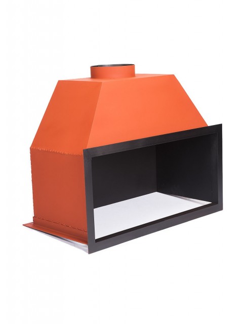 Hogar para Chimenea a Leña Frontal Loft Mediano