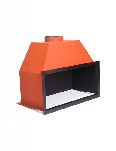 Hogar para Chimenea a Leña Frontal Loft Pequeño