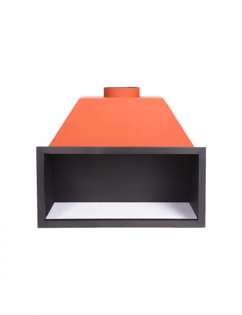 Hogar para Chimenea a Leña Frontal Loft Pequeño