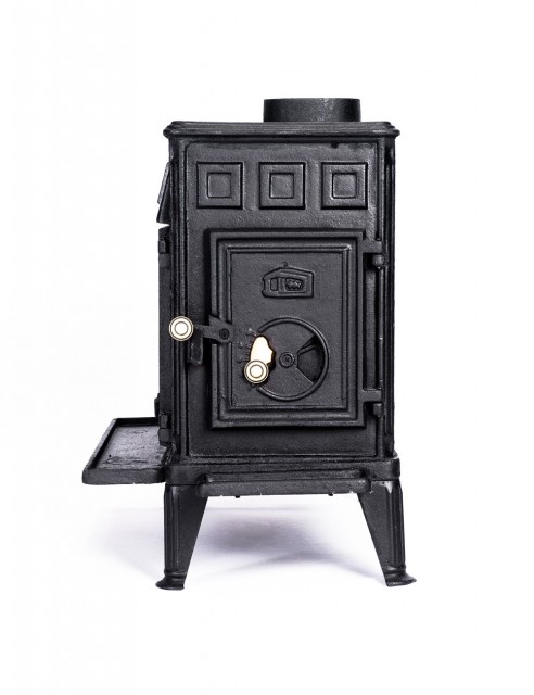 Chimenea a Leña en Hierro Fundido Rectangular