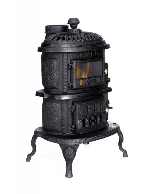 Chimenea y Estufa a Leña en Hierro Fundido Bizantina
