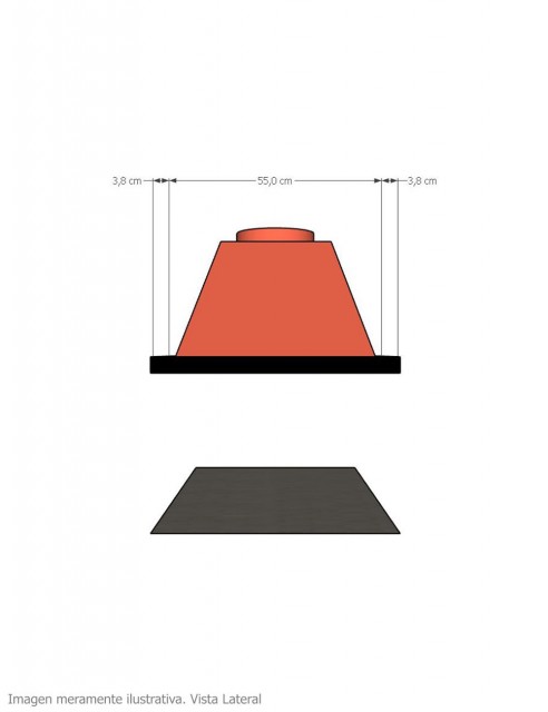 Campana para Chimenea a Leña Central Loft Grande