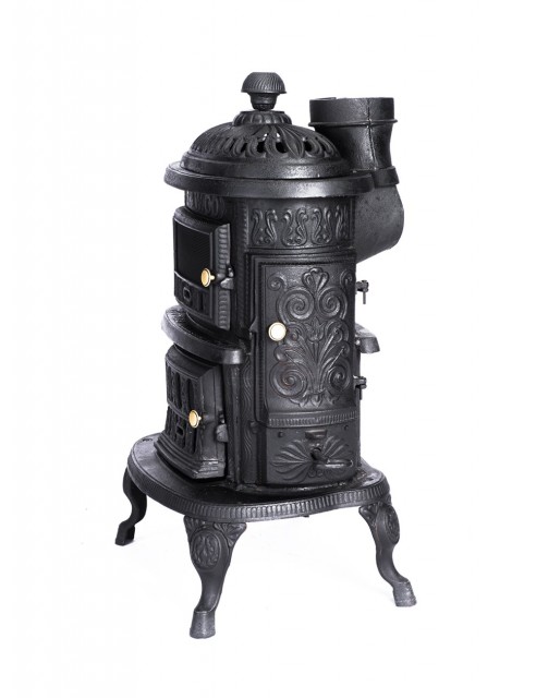 Chimenea y Estufa a Leña en Hierro Fundido Bizantina