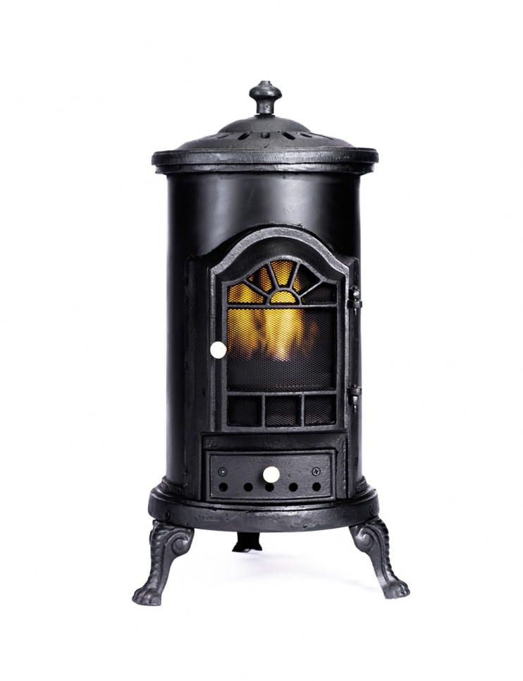 Chimenea y Estufa a Leña en Hierro Fundido Guaraní