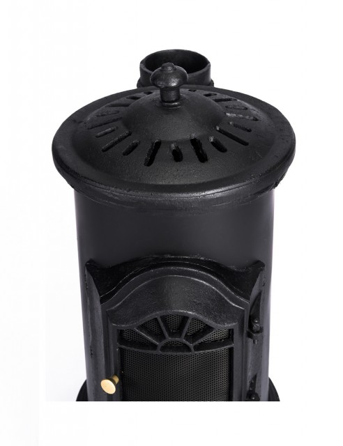 Chimenea y Estufa a Leña en Hierro Fundido Guaraní