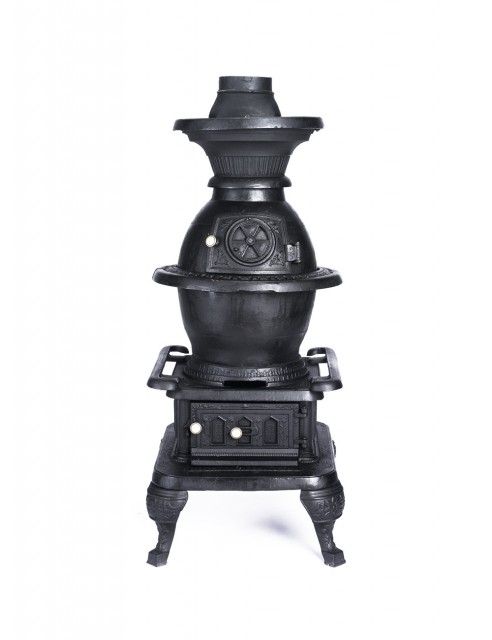 Chimenea y Estufa a Leña en Hierro Fundido Texana Grande