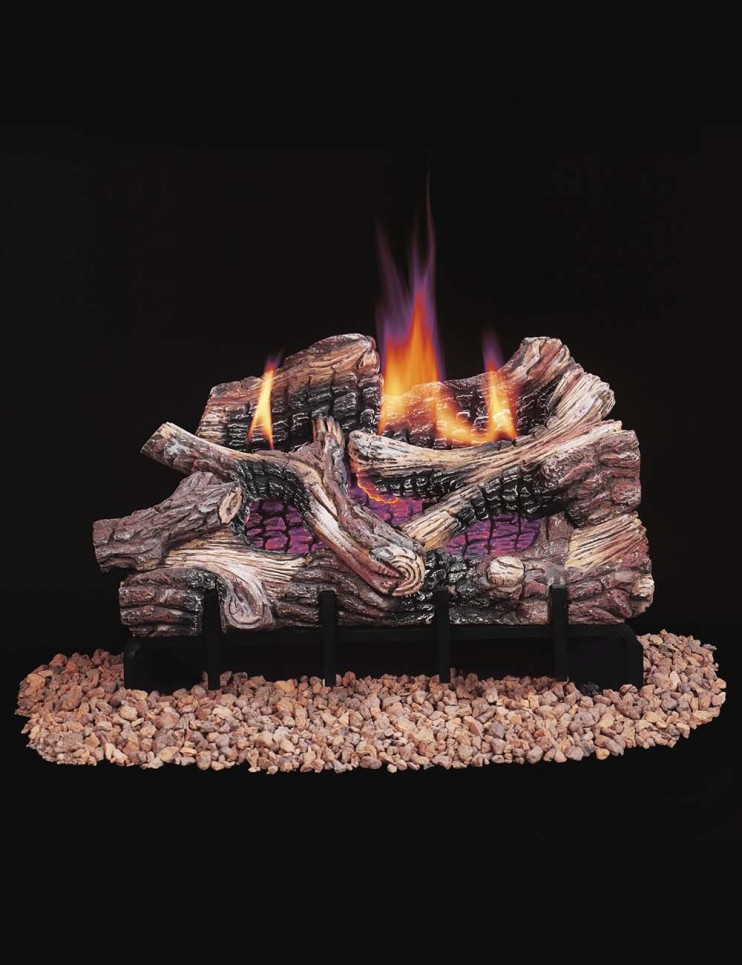 Chimeneas a Gas Vent Free Leños