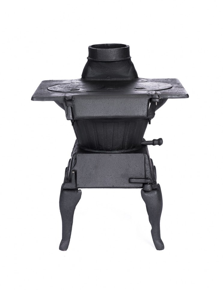 Chimenea y Estufa a Leña en Hierro Fundido Belga