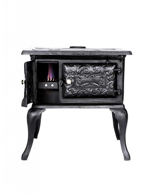 Chimenea y Estufa a Leña en Hierro Fundido Brasilera