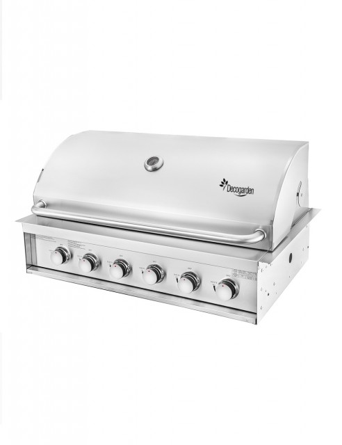 Asador BBQ a Gas de Empotrar 6 Quemadores