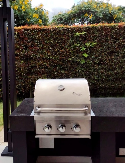 Asador BBQ a Gas de Empotrar 3 Quemadores