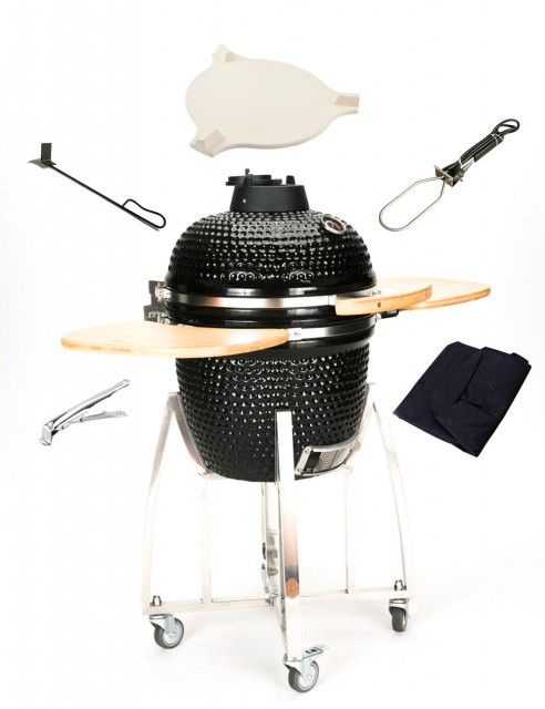 Asador Kamado Portatil 21 Pulg