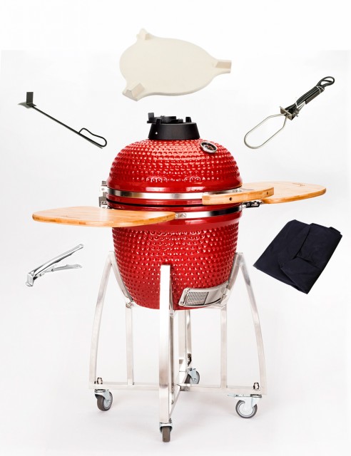 Asador Kamado Portatil 21 Pulg