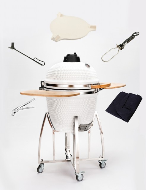 Asador Kamado Portatil 18 Pulg