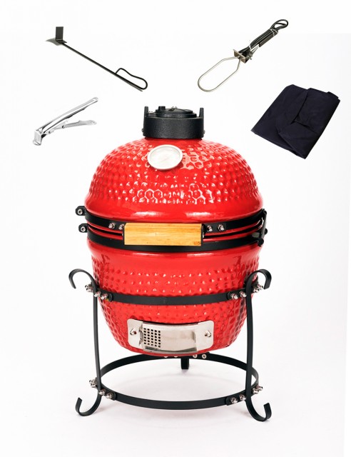 Combo Asador Kamado Portátil de 13"