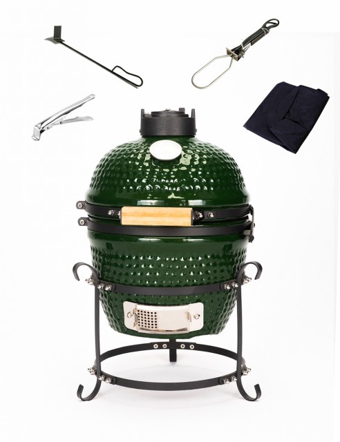 Combo Asador Kamado Portátil de 13"