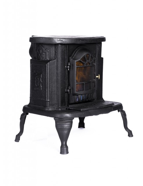 Chimenea a Leña en Hierro Fundido Quiteña