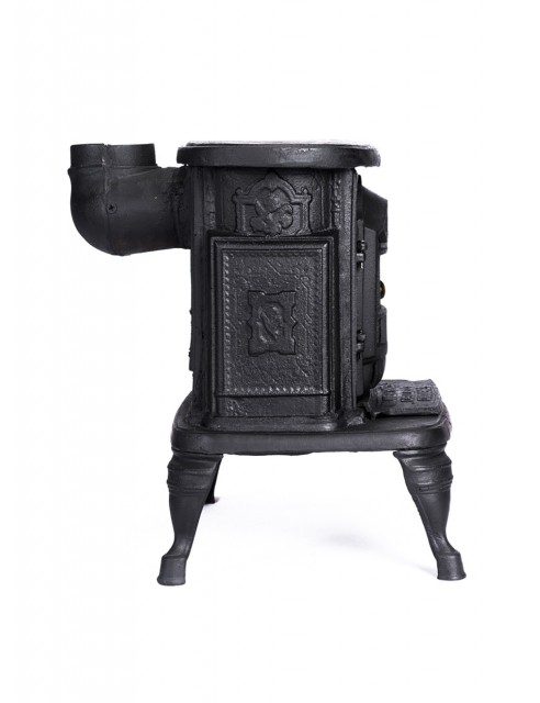 Chimenea a Leña en Hierro Fundido Quiteña