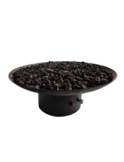 Chimenea de exterior con Paila en Lamina