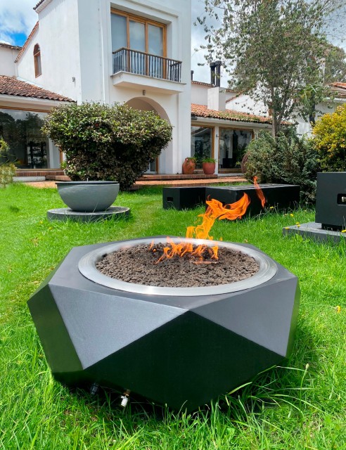 Chimenea de exterior Vector