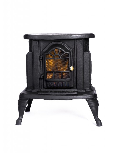 Chimenea a Leña en Hierro Fundido Quiteña