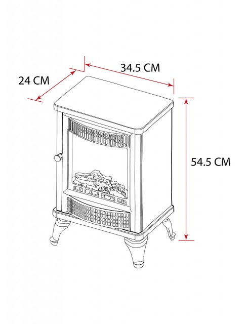 Chimenea Eléctrica Mini