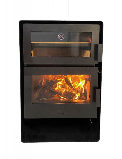 Chimenea y Horno Triple Combustión a Leña Miura Grande