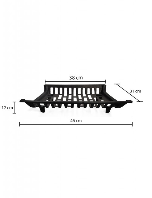 Parrilla en Hierro para Chimenea a Leña Americana