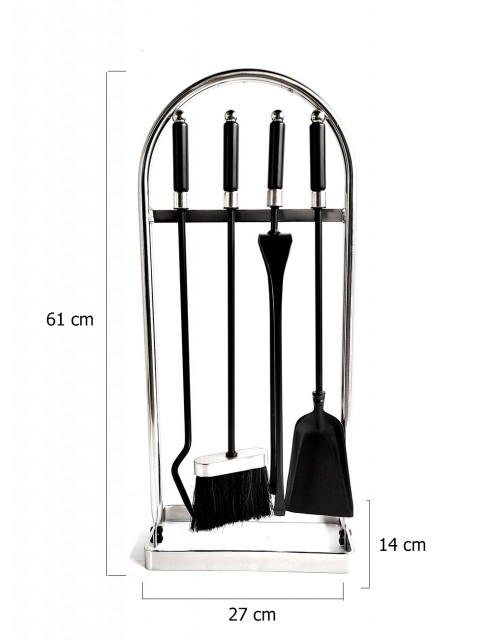 Juego de Utensilios Moderno Acero Medianos