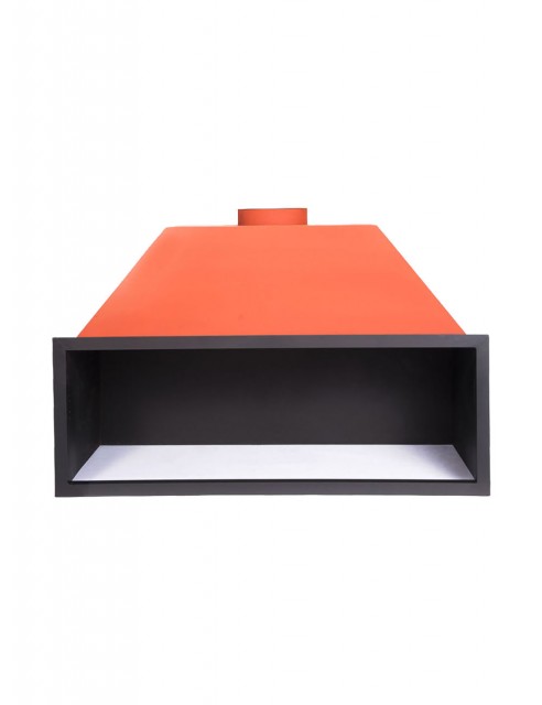 Hogar para Chimenea a Leña Frontal Loft Extra Grande 1