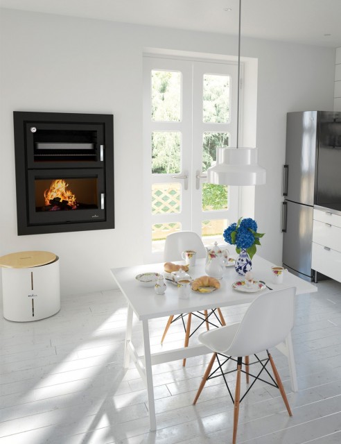 Chimenea y Horno a Leña Bronpi Murano para Empotrar