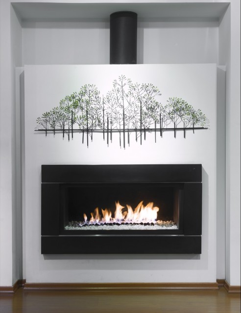 Chimeneas a Gas Loft Vented Una Flauta